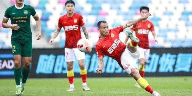 浙江逆转海牛，安杰尔科维奇建功