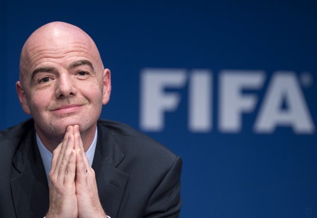 记者：因凡蒂诺想当联合国秘书长 现目标连任FIFA主席至2034年